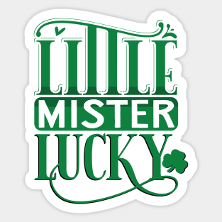 Little Mister Lucky Sticker